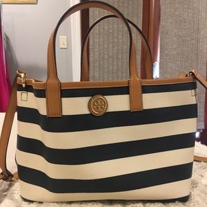AUTHENTIC Tory Burch striped purse